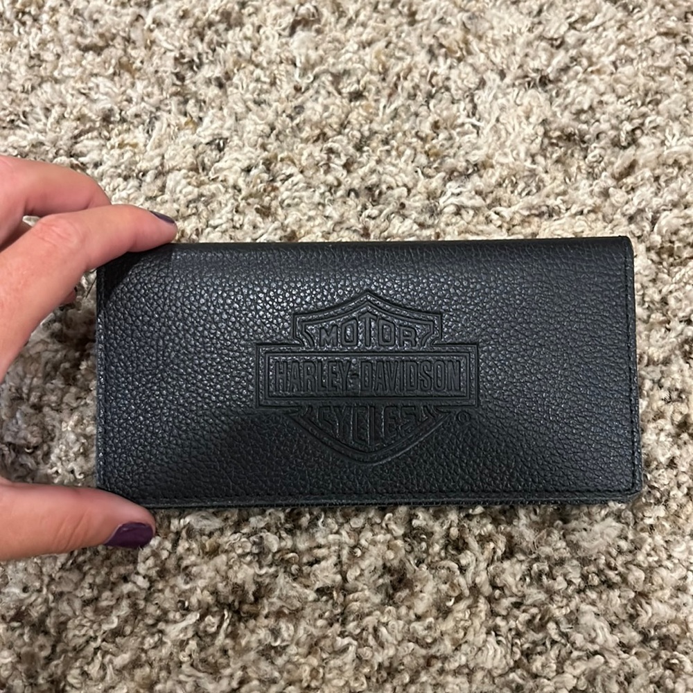 Harley Davidson checkbook holder